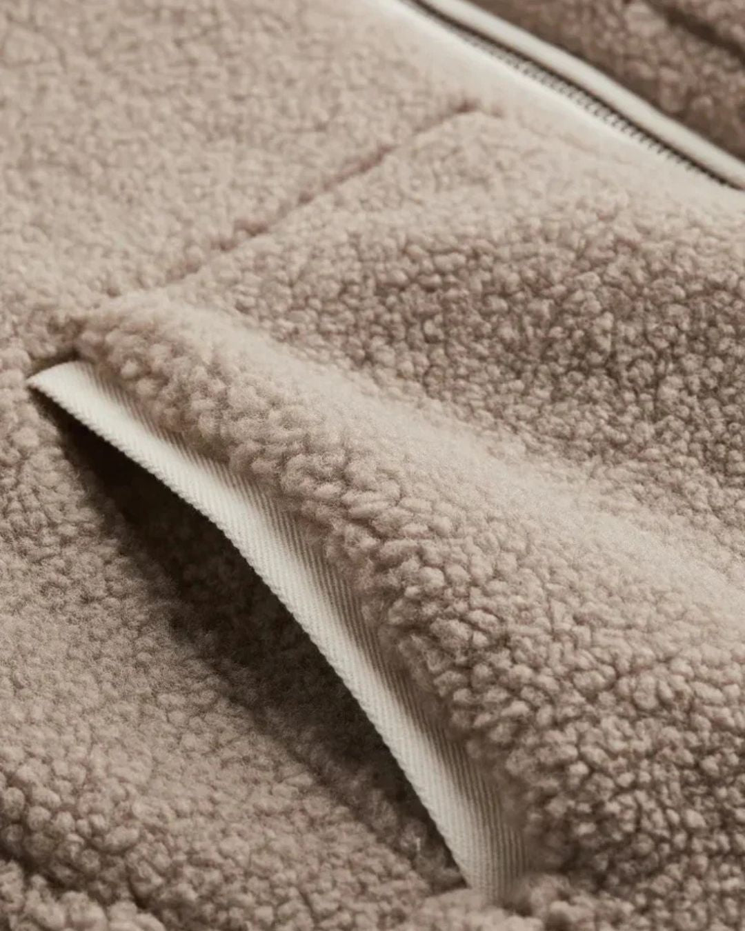 FINLEIGH - CHAQUETA TEDDY ULTRA CÓMODA Y SOBREDIMENSIONADA
