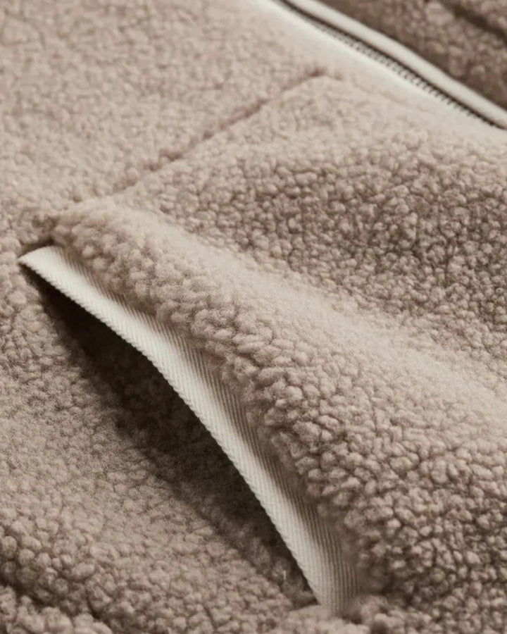 FINLEIGH - CHAQUETA TEDDY ULTRA CÓMODA Y SOBREDIMENSIONADA