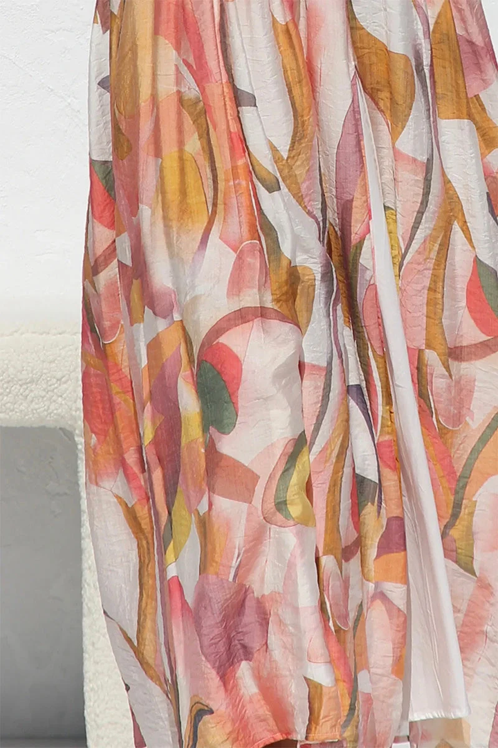 MADELAINE - VESTIDO DISEÑADO CON ESTAMPADO