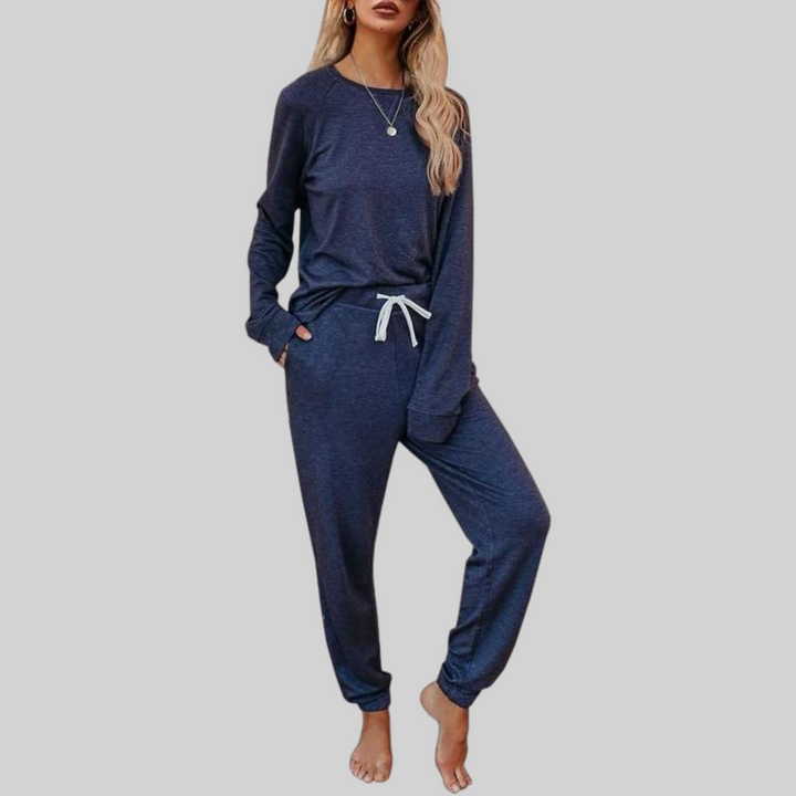 JOCELYN™ | Conjunto Casual de Manga Larga y Pantalones de Sudadera
