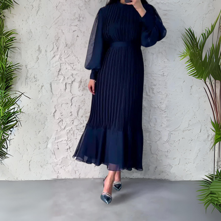 Hannah - Vestido Elegante Plisado