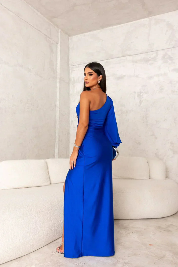 Alison - Vestido Maxi Elegante con Abertura
