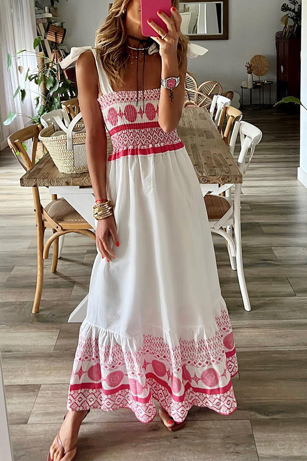 Farah - Vestido Maxi Bohemio de Verano