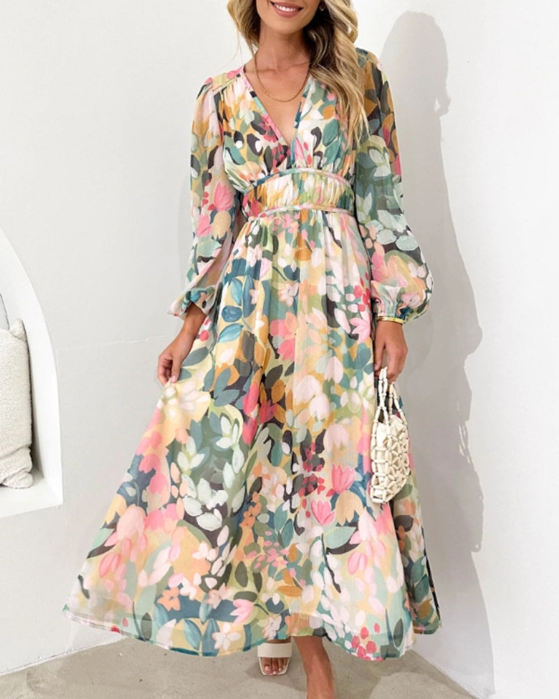 Lot | Vestido Floral Elegante