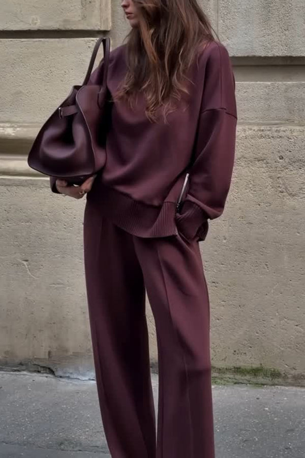 KIMBERLY - CONJUNTO DE SUDADERA CON CREMALLERA Y PANTALONES DE DESCANSO