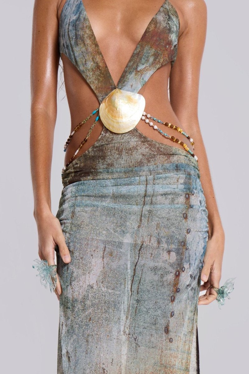 EVEREST - VESTIDO MAXI ESTILO TRIBU DE LA MODA