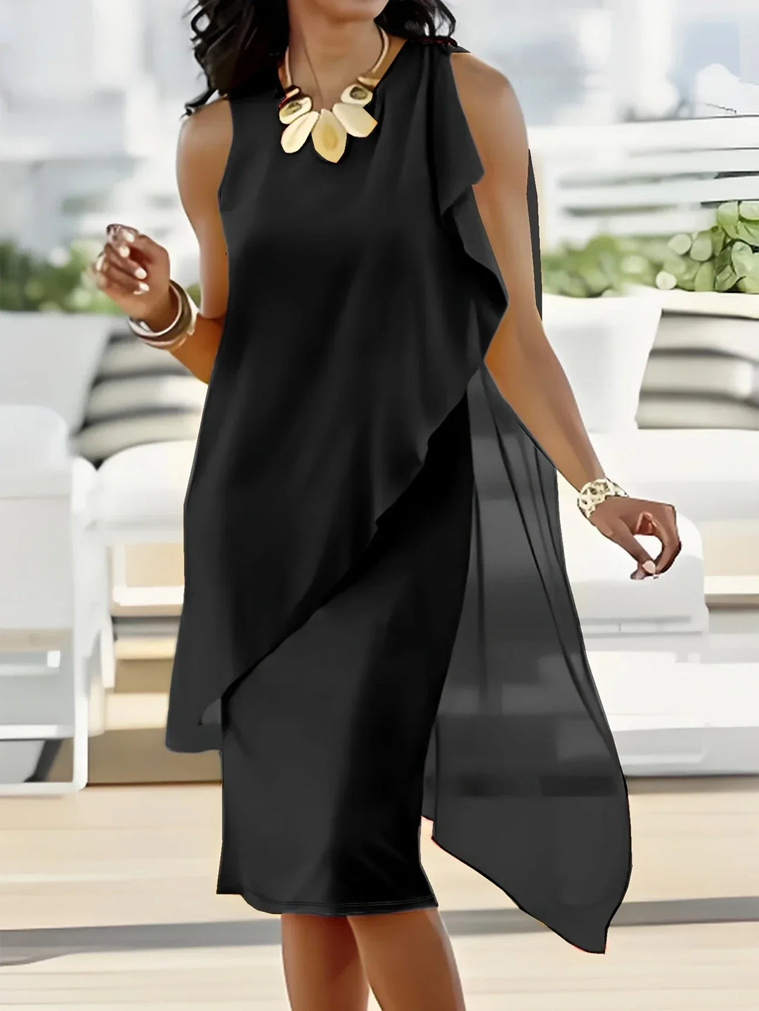 MURRAY - VESTIDO MIDI DE ELEGANCIA MODERNA