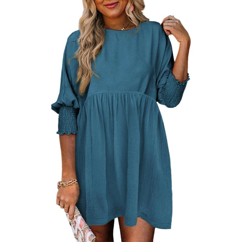 ALLYSON – VESTIDO MINI CÓMODO Y CASUAL