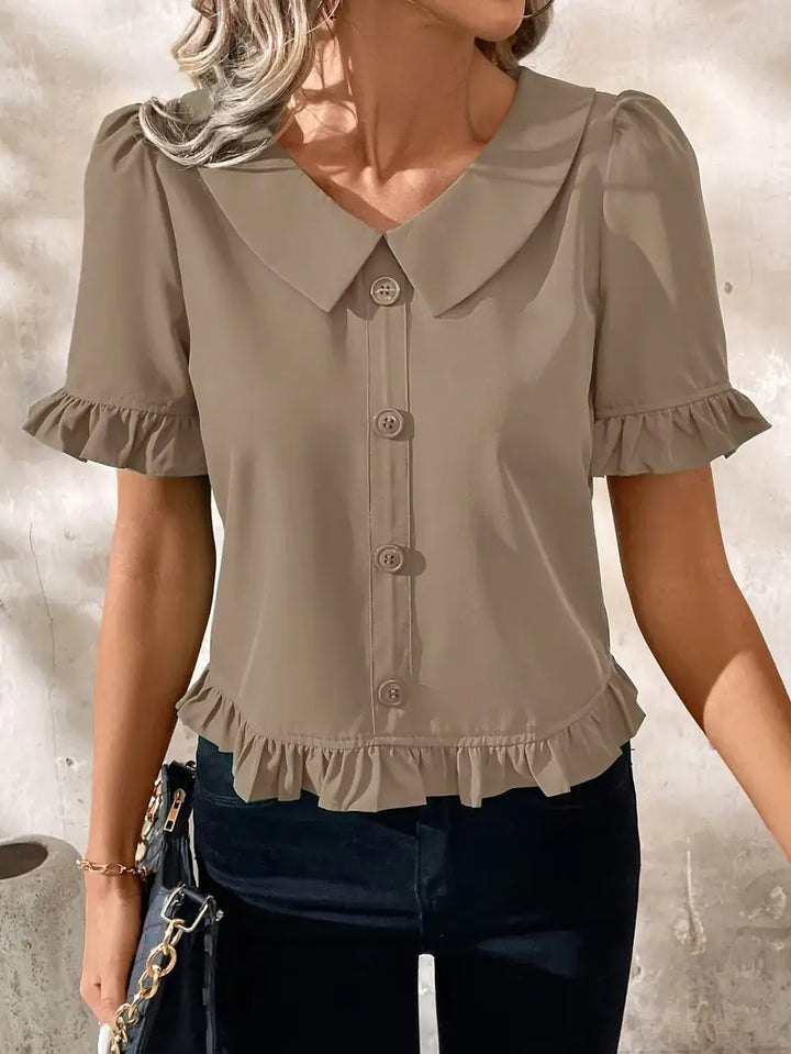 CRISTIANA - BLUSA DIARIA SOFISTICADA