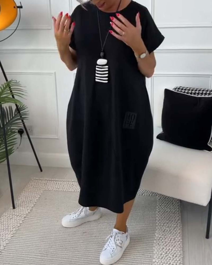 Iris™ - Vestido elegante de manga corta