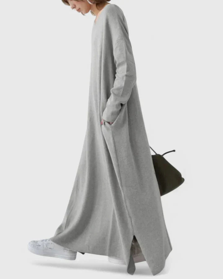 GRAZEL – VESTIDO MAXI CLÁSICO GLAMOUR