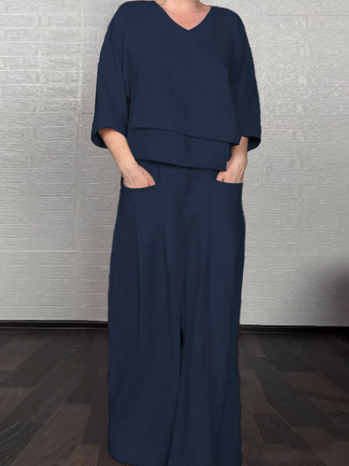 MILLY - CONJUNTO COORDINADO CHIC Y ELEGANTE