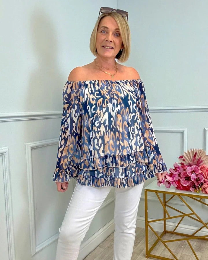 BRITNEY - BLUSA CASUAL LUJO GLAM