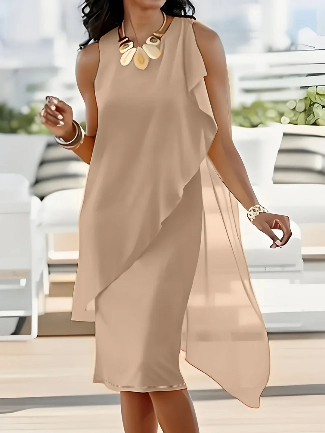 MURRAY - VESTIDO MIDI DE ELEGANCIA MODERNA