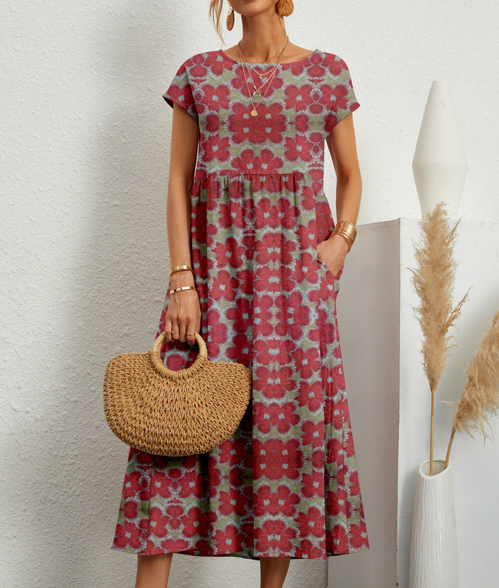 MELINDA - VESTIDO FLORAL BELLEZA EN FLOR