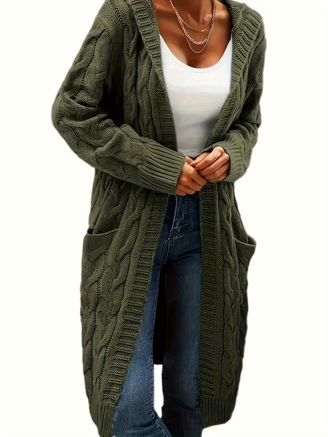 ISABEL - CARDIGAN MAXI DE PUNTO