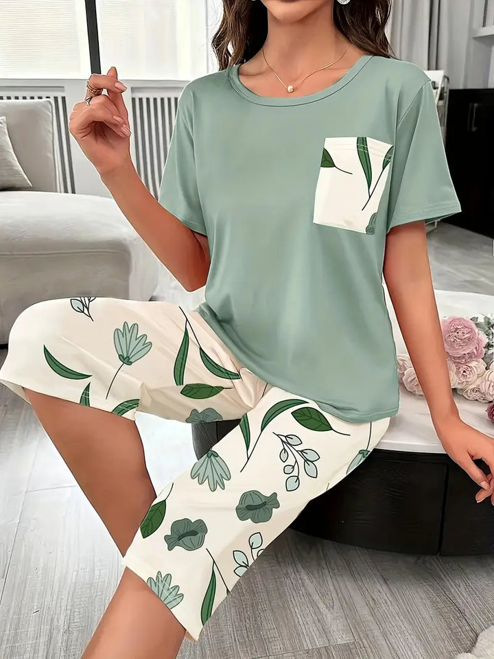 PRINCESSLEA - CONJUNTO CÓMODO DE RELAJACIÓN FLORAL