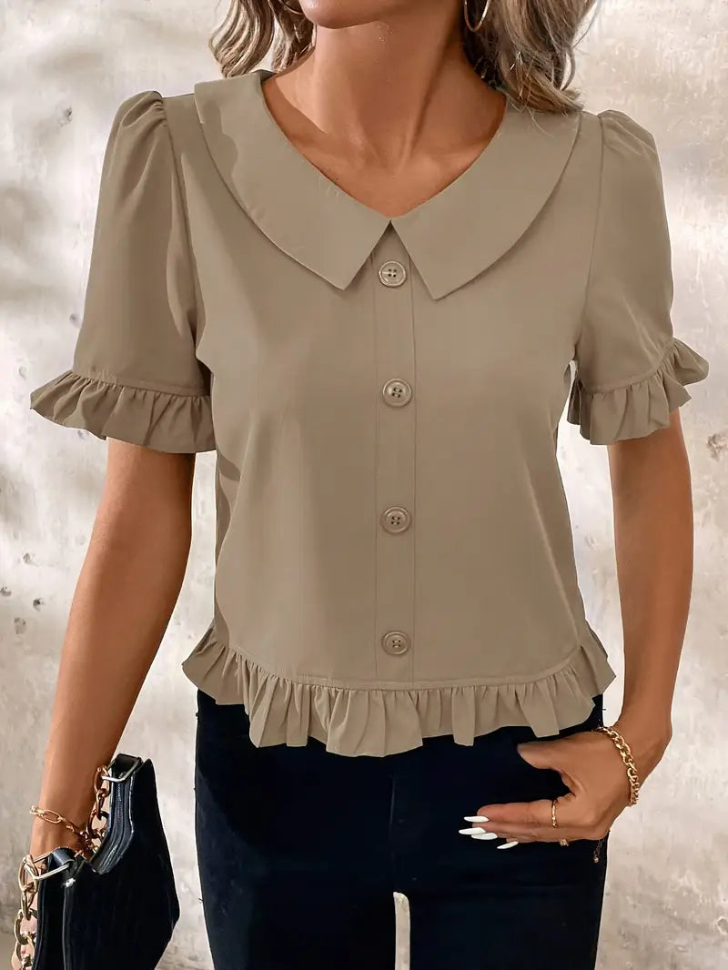 CRISTIANA - BLUSA DIARIA SOFISTICADA