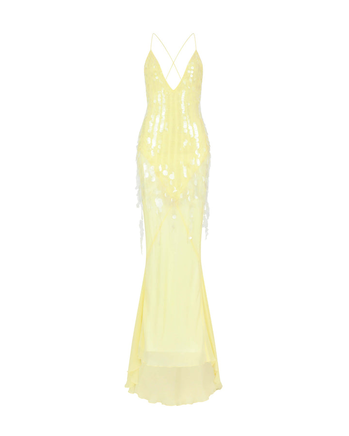 AYUMI - VESTIDO CHOKER PETAL KISS
