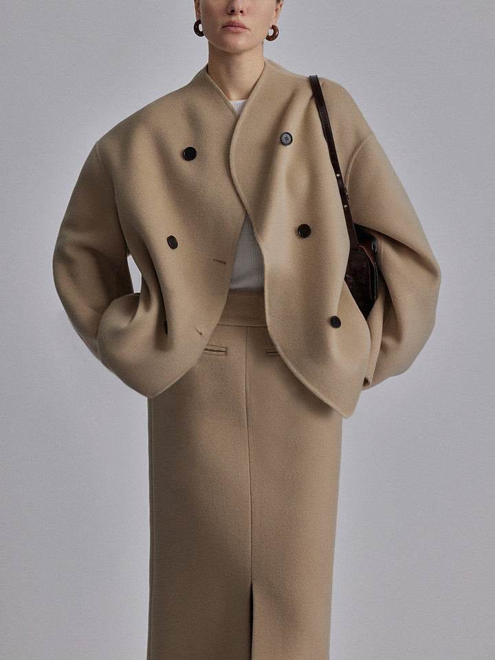 JOANNE - CHAQUETA DE DOBLE BOTONADURA