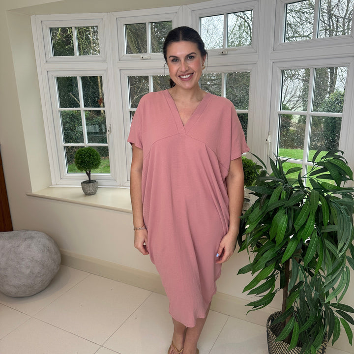 TANYA - VESTIDO MAXI CON ESCOTE EN V
