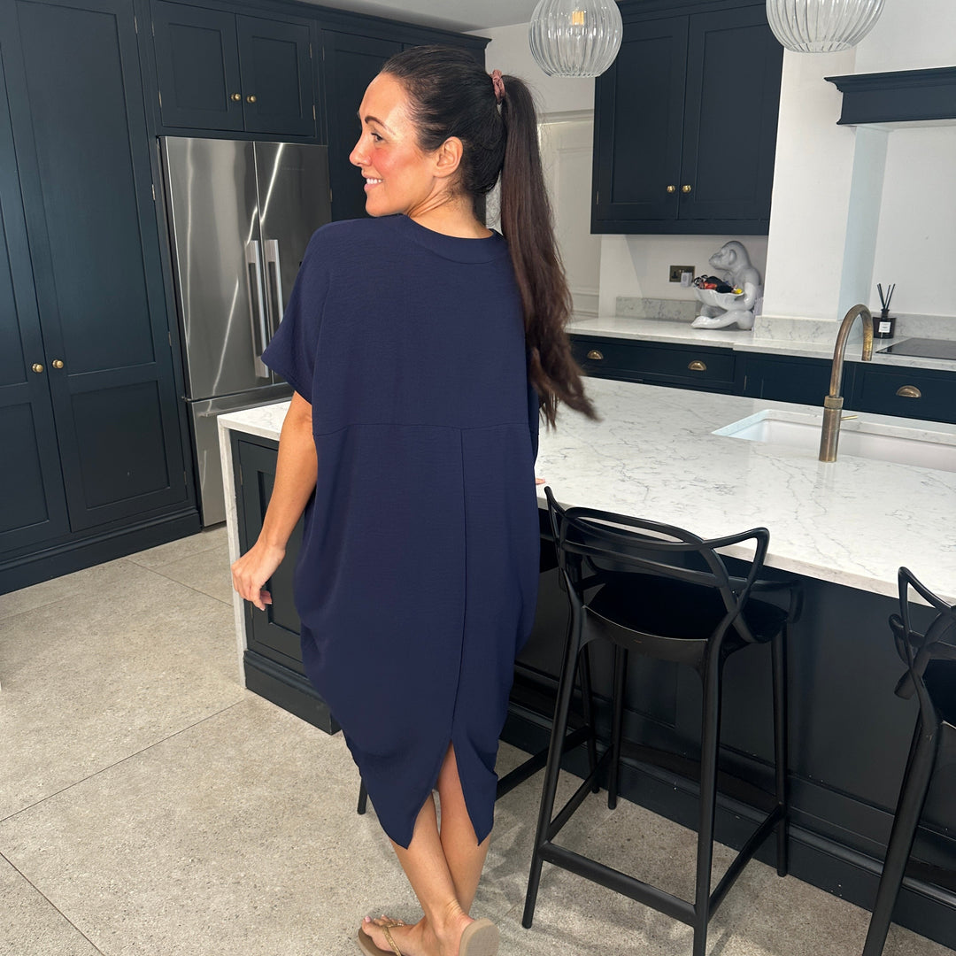 TANYA - VESTIDO MAXI CON ESCOTE EN V