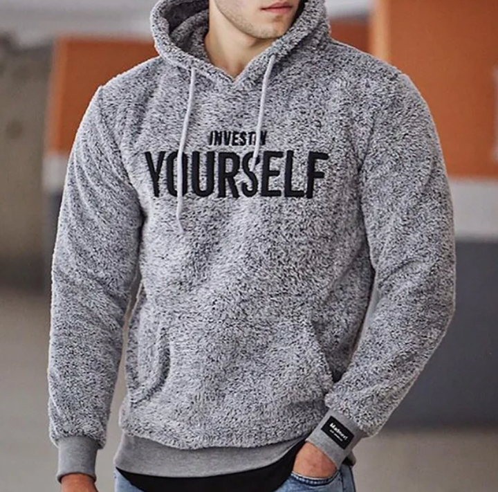 DANIEL - SUDADERA ULTRA SUAVE DE SHERPA