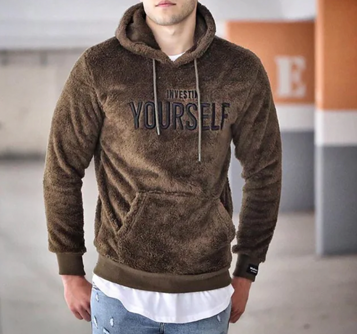 DANIEL - SUDADERA ULTRA SUAVE DE SHERPA