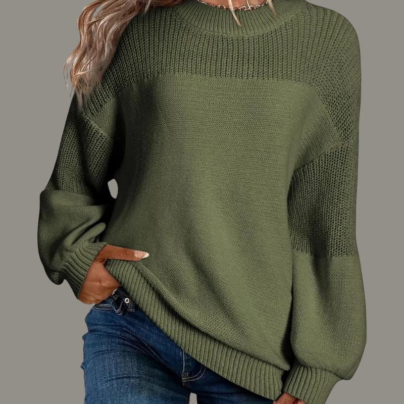 KEISHA – SUÉTER ACOLCHADO SUAVE Y CÓMODO
