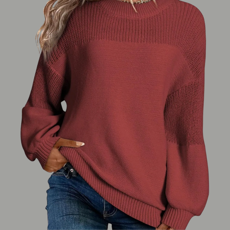 KEISHA – SUÉTER ACOLCHADO SUAVE Y CÓMODO
