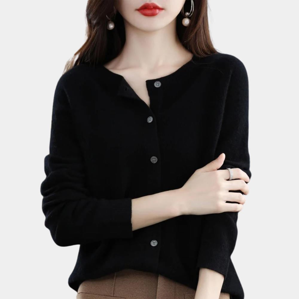 JESSLIE - CARDIGAN CAPAS FEMME ACOGEDOR