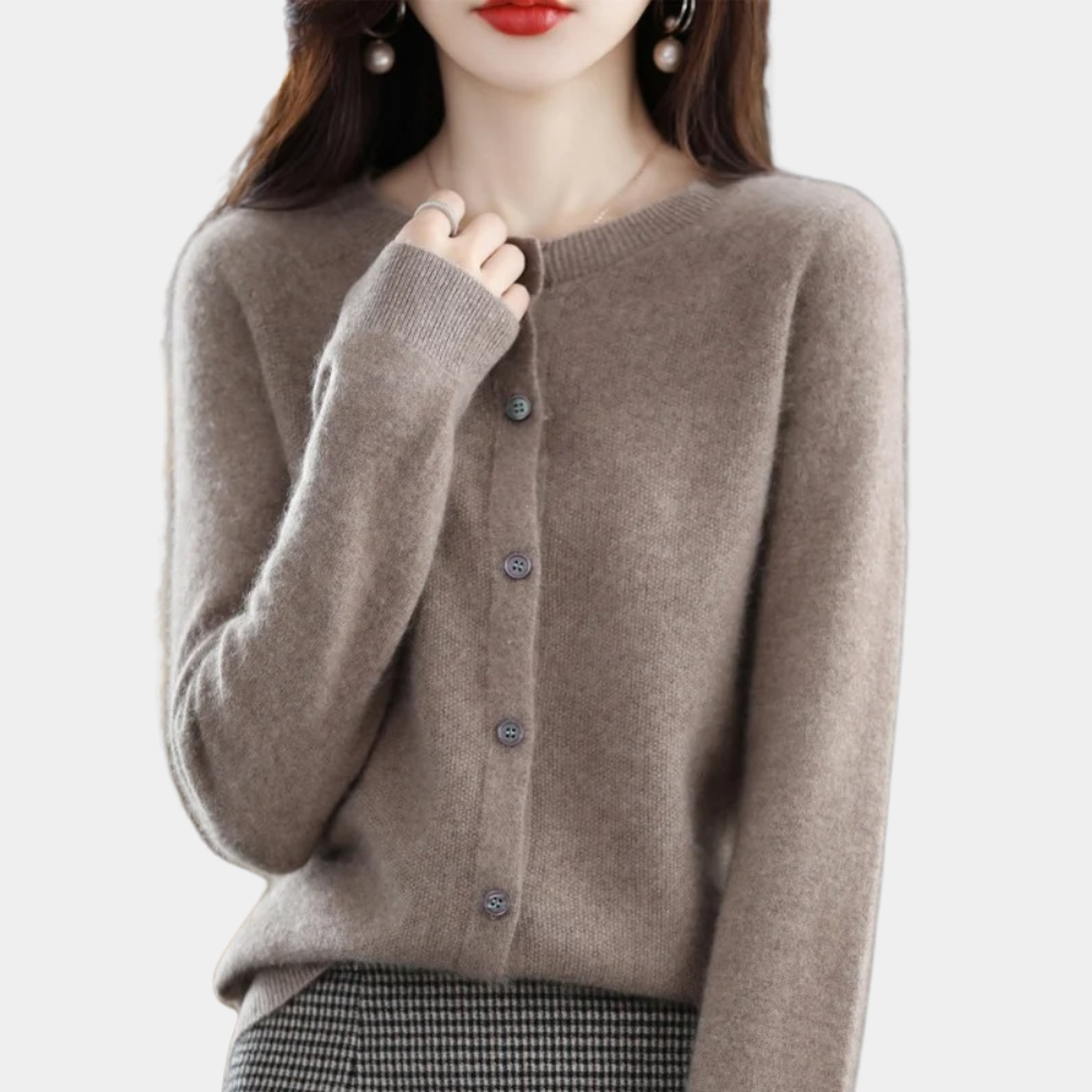 JESSLIE - CARDIGAN CAPAS FEMME ACOGEDOR