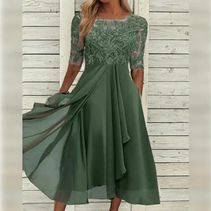 ZARAH - VESTIDO LIGERO Y ELEGANTE