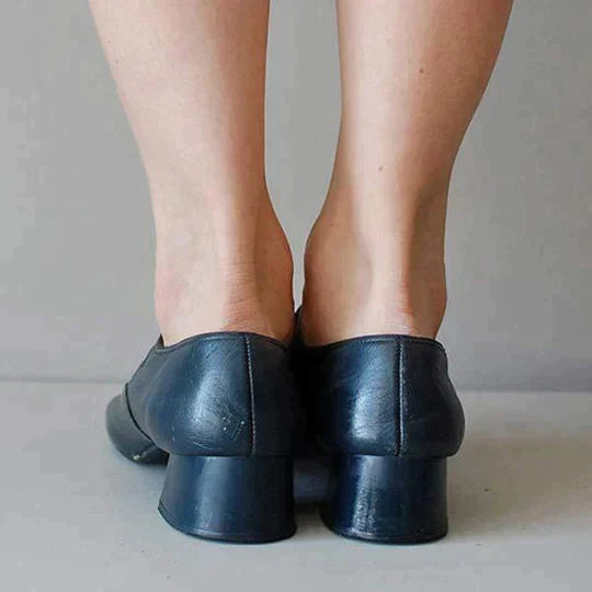 SHELLEY - ZAPATOS ORTOPÉDICOS DE CUERO CON HEBILLA
