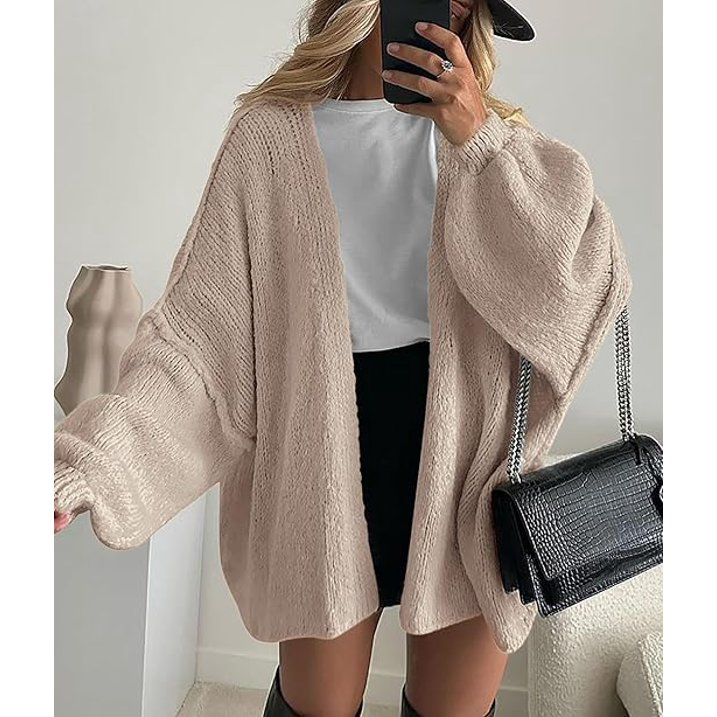 ALIYAH - CARDIGAN MAXI DE PUNTO ELEGANTE Y CÁLIDO