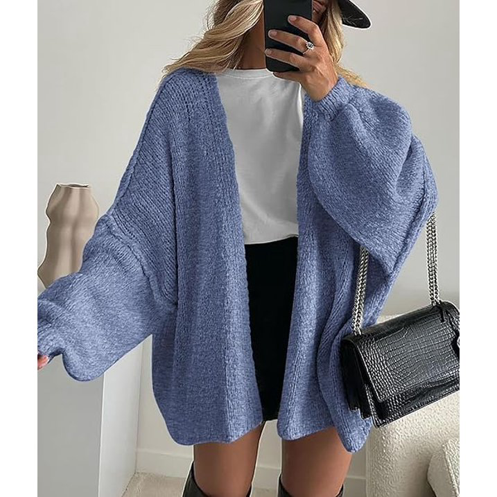 ALIYAH - CARDIGAN MAXI DE PUNTO ELEGANTE Y CÁLIDO