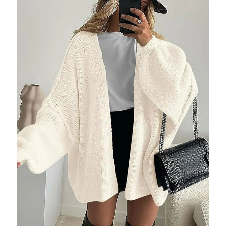 ALIYAH - CARDIGAN MAXI DE PUNTO ELEGANTE Y CÁLIDO