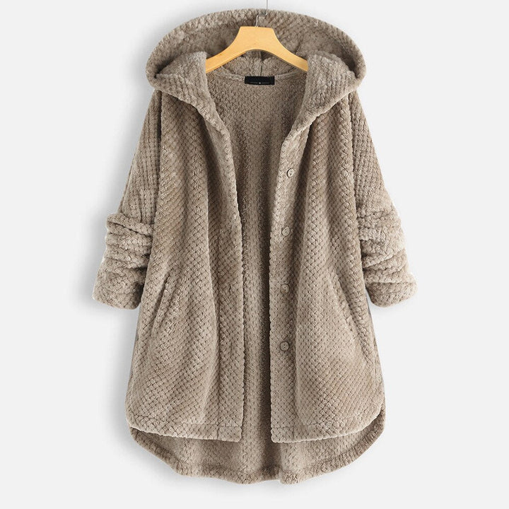 DELANEY - CHAQUETA OVERSIZED CON CAPUCHA