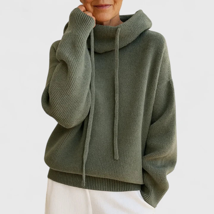 Marie | Sudadera con Capucha de Punto Acogedora