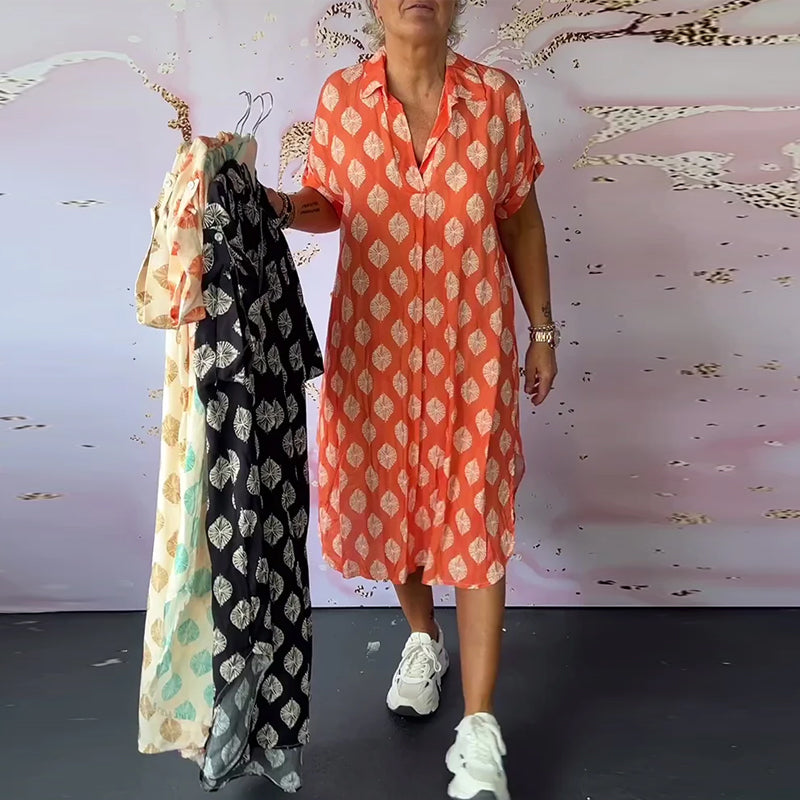 LUCITA - VESTIDO DE VERANO LAPEL LOVE