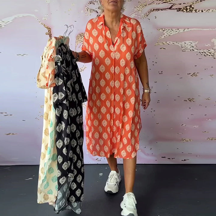 LUCITA - VESTIDO DE VERANO LAPEL LOVE