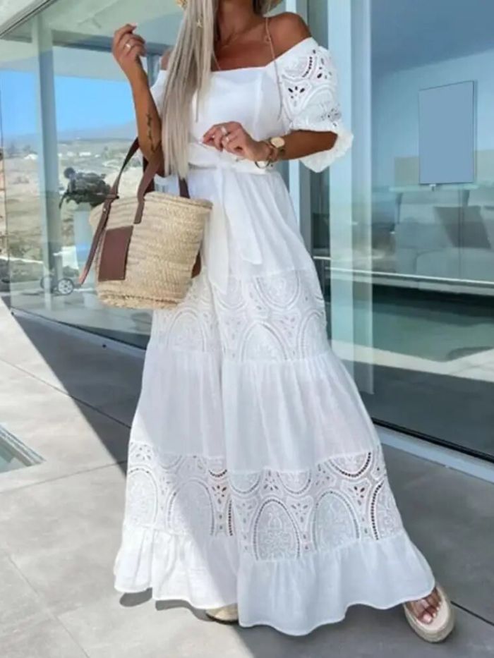 CHERVONNE - VESTIDO MAXI ELEGANT BREEZE