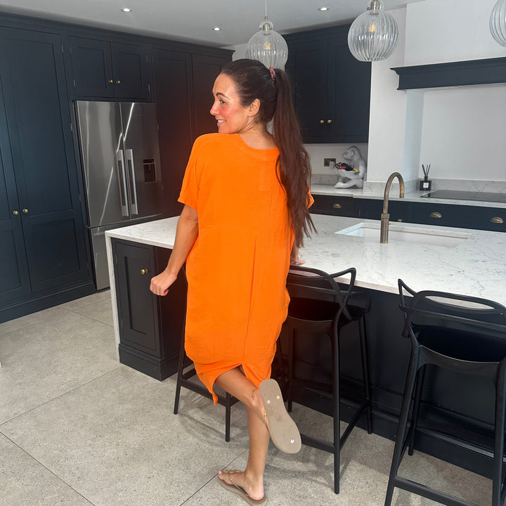 TANYA - VESTIDO MAXI CON ESCOTE EN V
