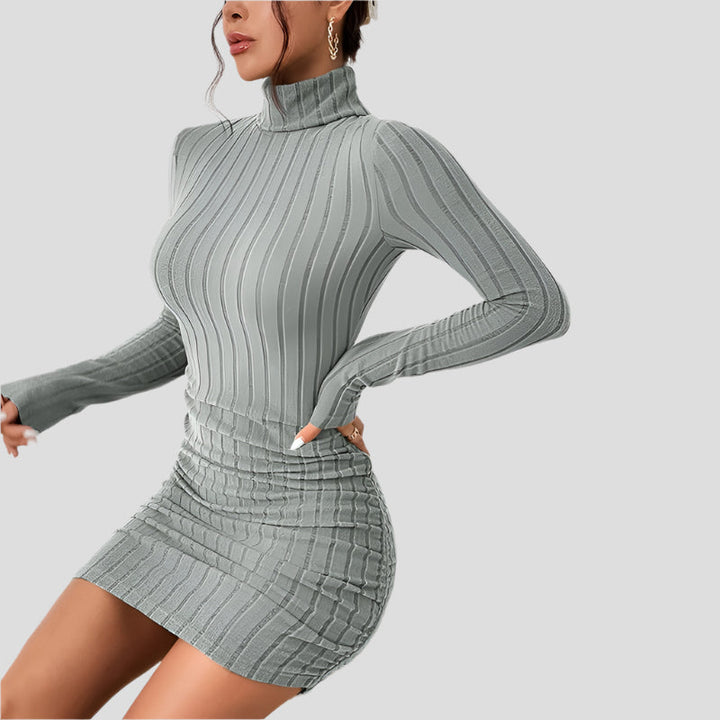 FELIZE - VESTIDO SEXY ELEGANTE DE PUNTO