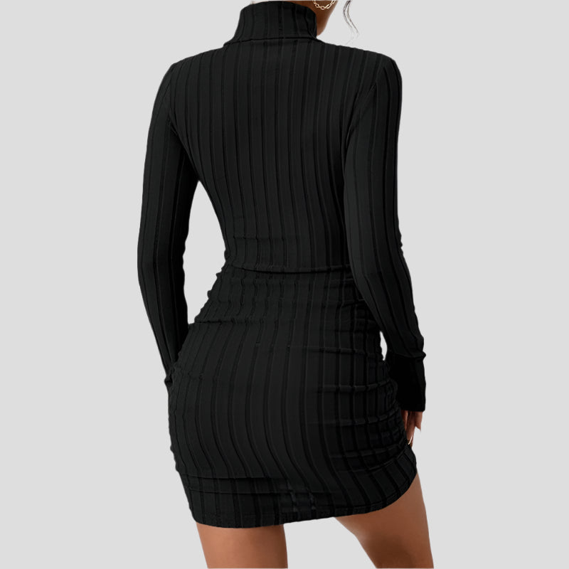 FELIZE - VESTIDO SEXY ELEGANTE DE PUNTO