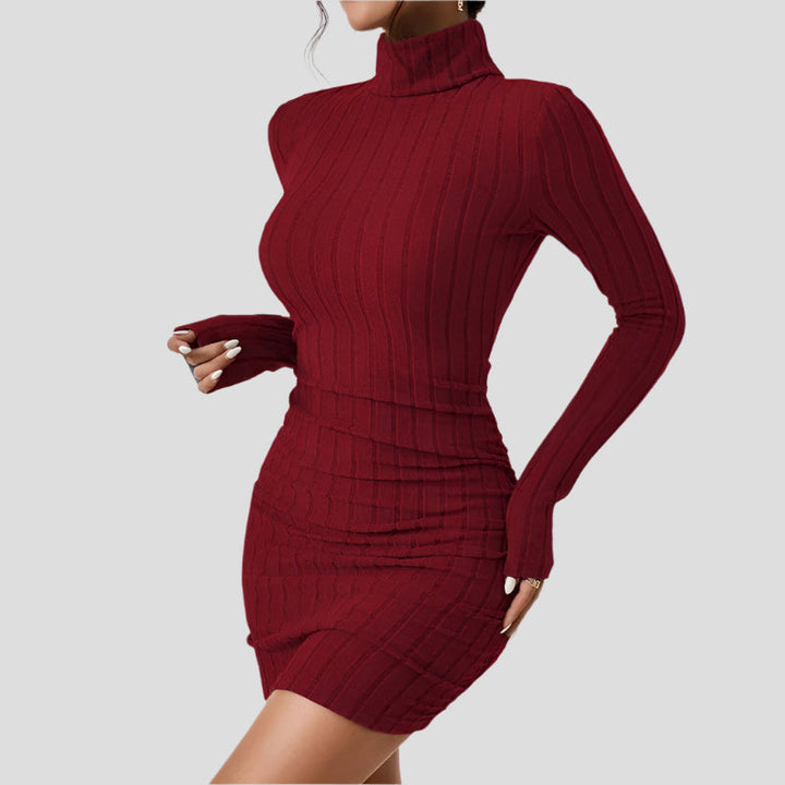FELIZE - VESTIDO SEXY ELEGANTE DE PUNTO
