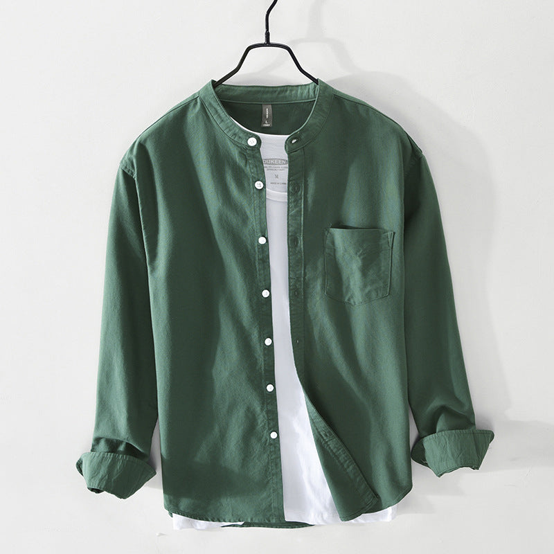 WINSTON - CAMISA DE MANGA LARGA CON CUELLO CHINO