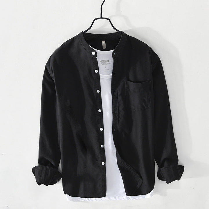 WINSTON - CAMISA DE MANGA LARGA CON CUELLO CHINO