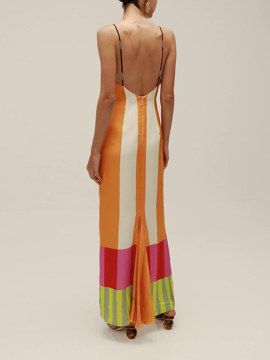 JULIETA - VESTIDO MAXI BOHO DE CAPAS SIENNA BLOOM