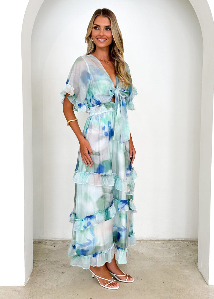 HALLEY - VESTIDO HORIZON HAZE MENTA
